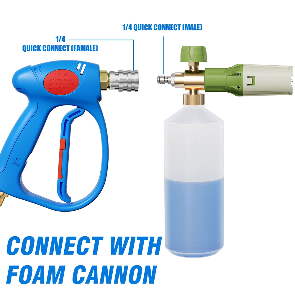 Pistola in schiuma di allumini - Foam Cannon Car Wash recensione e prezzo