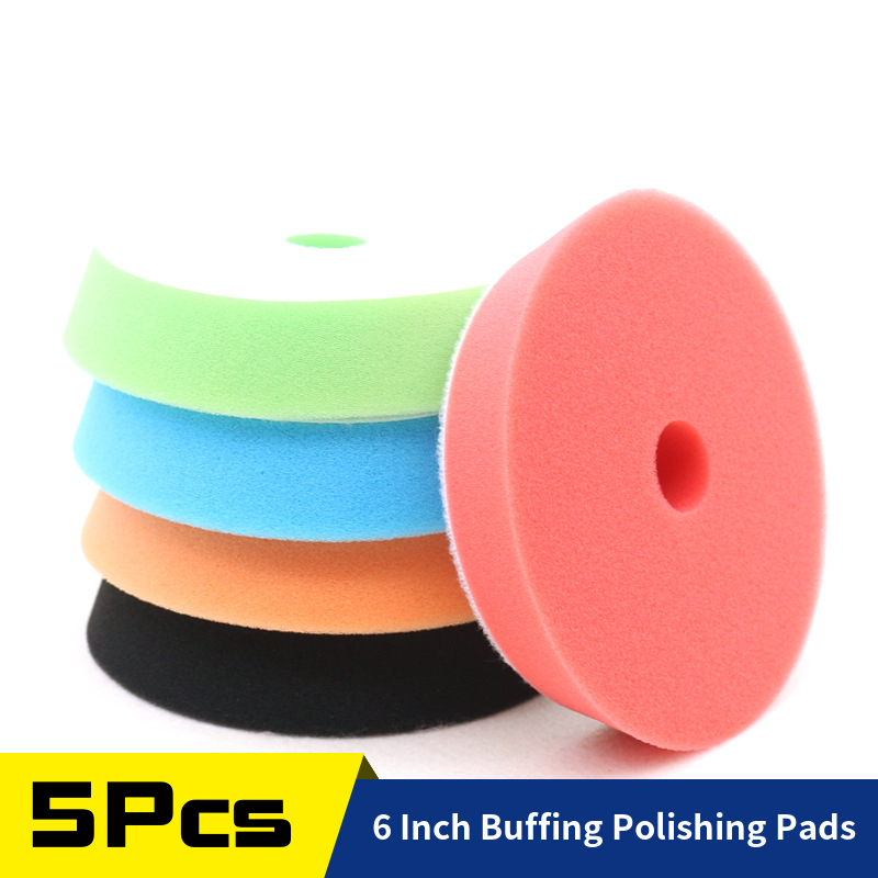 5 pz 6 pollici spugna tampone  - Polish Pad Set Buffer recensione e prezzo